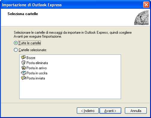 Importa Messaggi Outlook Express