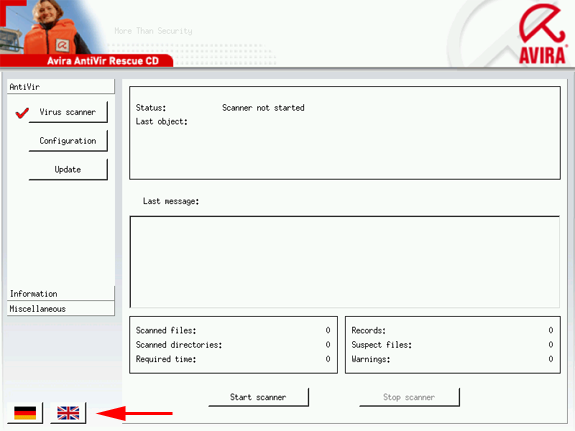 Avira Rescue System
