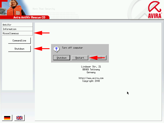 Avira Rescue System