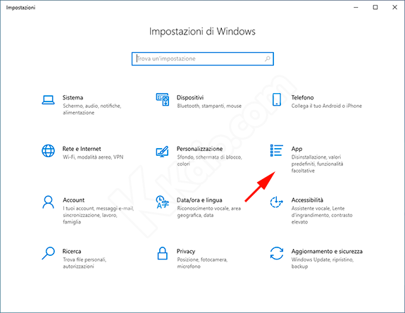 Installazione funzionalità Media Feature Pack