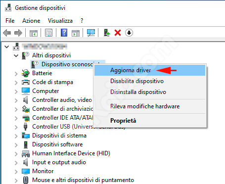 Ricevitore wireless Xbox 360 - Aggiorna driver