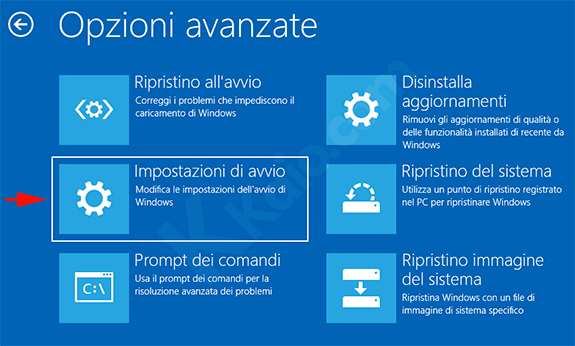 Ricevitore wireless Xbox 360 - Menu opzioni avanzate Windows 10