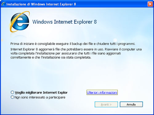 Internet Explorer 8 Beta