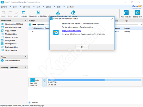 EASEUS Partition Master Professional Giveaway