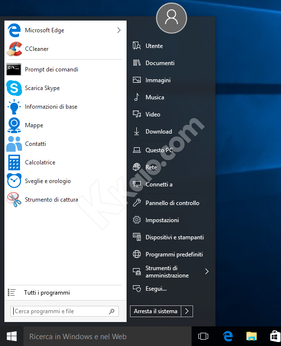 StartIsBack per Windows 10
